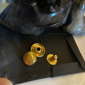 Brass BCBG button- Jacket/ shirt Snap Buttons (1 set)